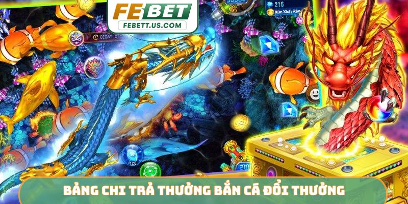 Chi trả thưởng bắn cá đổi thưởng