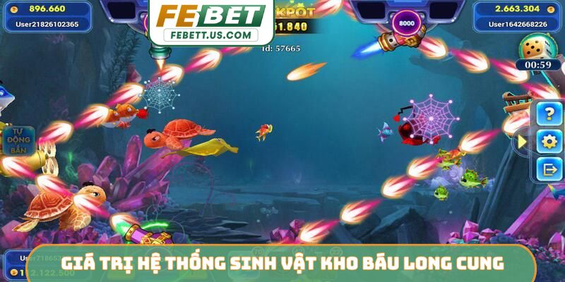 Giá trị hệ thống sinh vật Kho Báu Long Cung