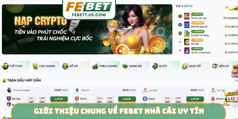 Giới thiệu chung về FEBET nhà cái uy tín