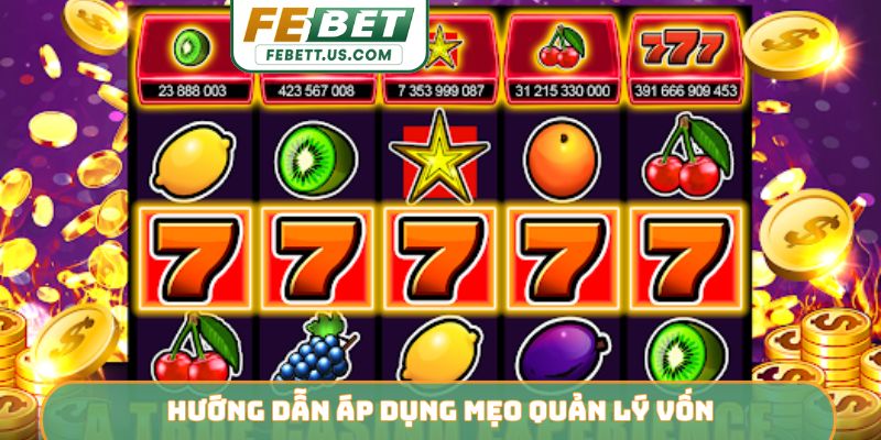 Hướng dẫn áp dụng mẹo quản lý vốn